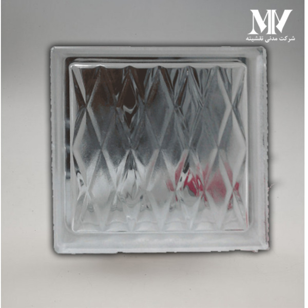 بلوک شیشه ای مدل دایامون کاوه