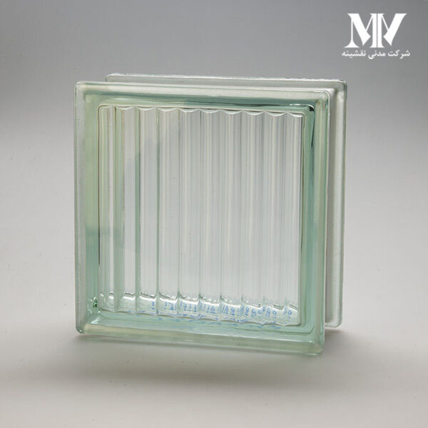 بلوک شیشه ای مدل موازی سبز کاوه