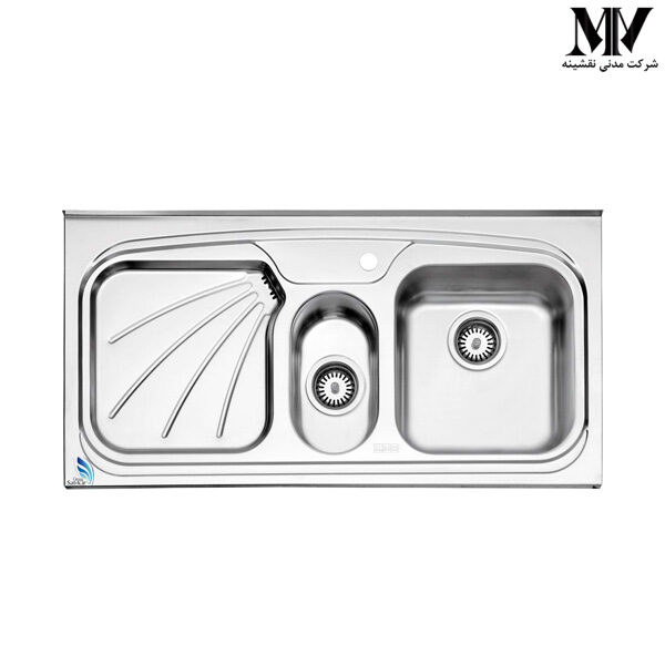 سینک ظرفشویی مدل 610 روکار استیل البرز