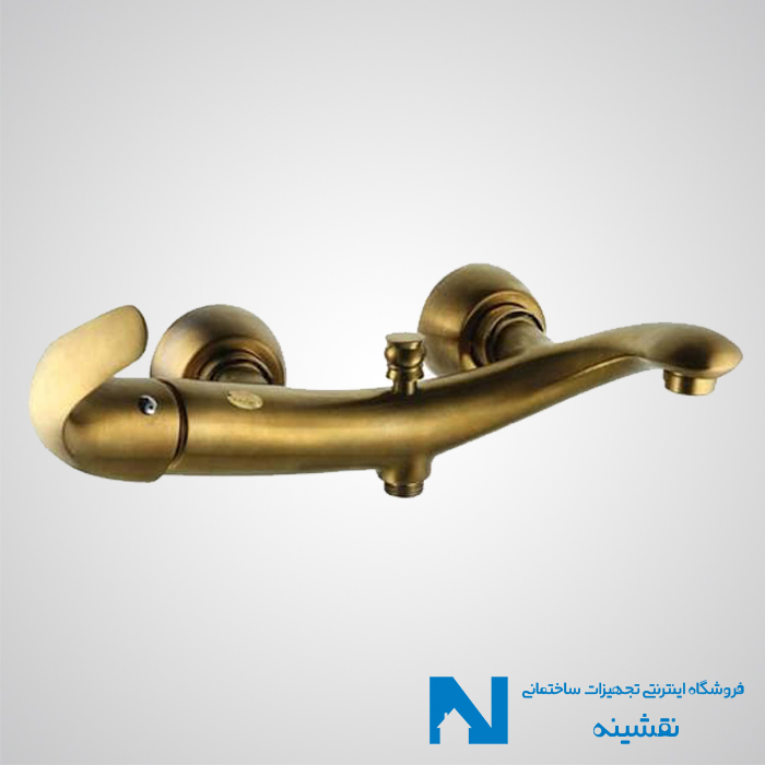 شیر دوش حمام اهرمی البرز روز مدل تورینو طلامات