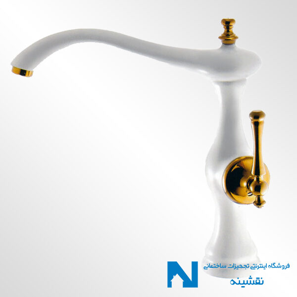 شیر ظرفشویی البرز روز مدل مجیک سفید طلایی